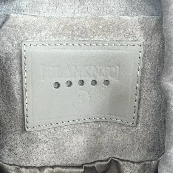 Blank NYC 100% Suede Leather Motorcycle Jacket Women's Small - Picture 3 of 5